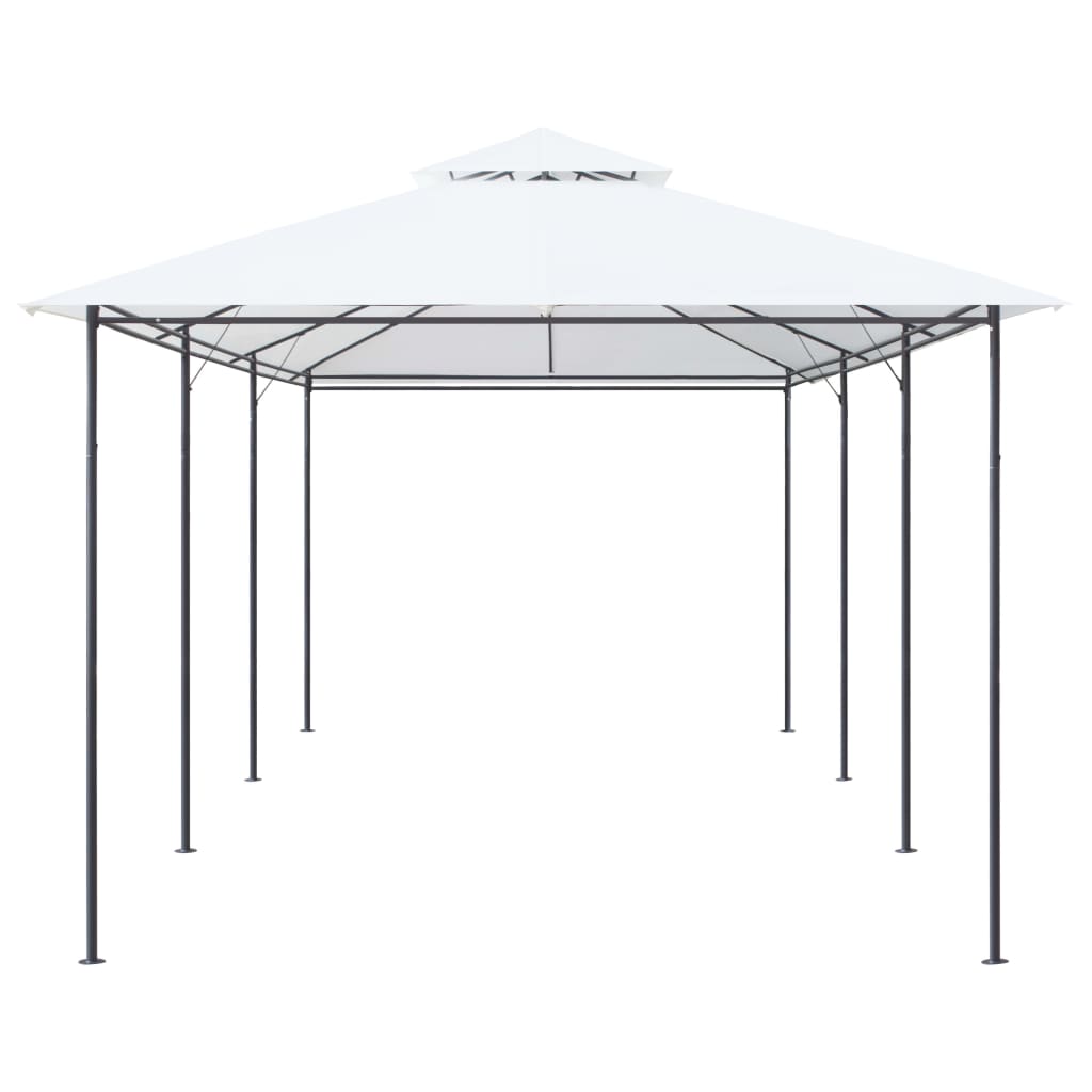 Vidaxl Arbor 180g m² ass 600x298x270 cm wäiss