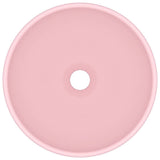 Vidaxl wastafel rond 32,5x14 cm keramiek matroze
