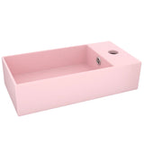 VidaXL Washbasin With Landing Ceramic Matpown