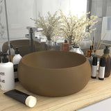 VidaXL Washbasin around 40x15 cm Ceramic Matcream