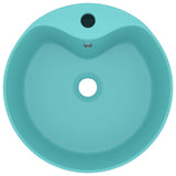 Vidaxl Washbasin s přistáním 36x13 cm keramic matný světle zelená