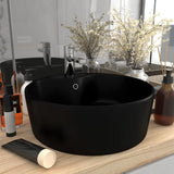 Vidaxl Washbasin med landing 36x13 cm keramisk matt svart