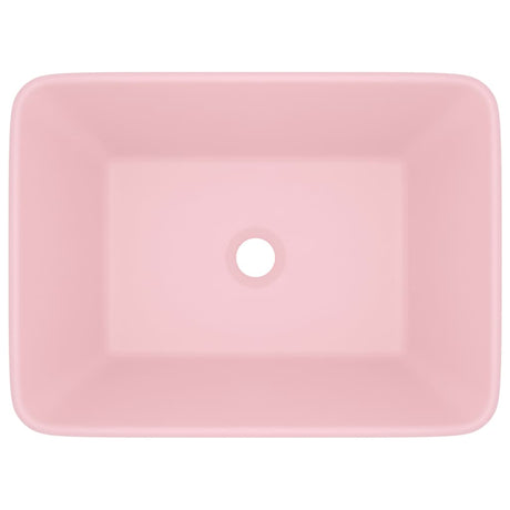 Vidaxl wastafel 41x30x12 cm keramiek matroze