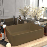 Vidaxl Washbasin 41x30x12 cm Matcreate in ceramica