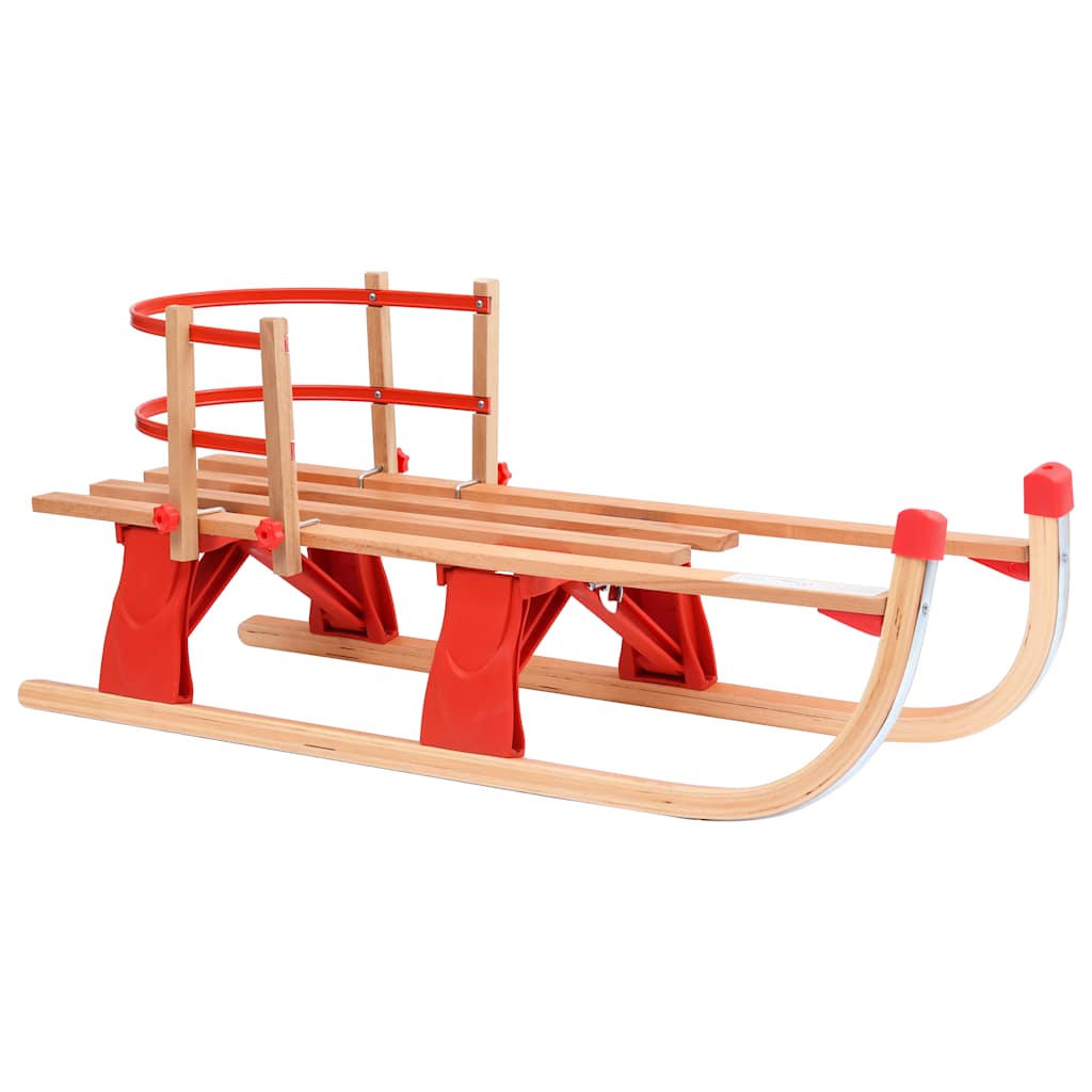 Vidaxl Snowlee con respaldo de 119 cm de madera de 119 cm