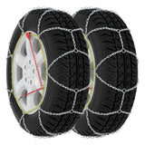 Vidaxl sneeuwkettingen 2 st 9 mm kn70
