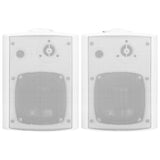 Vidaxl stereoluidsprekers wandgemonteerd 2 st 100 w wit