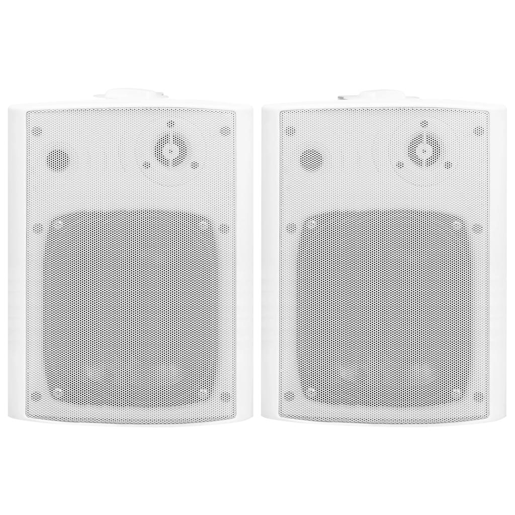 Vidaxl Stereoluid speakers Wall mounting 2 ST 120 W white