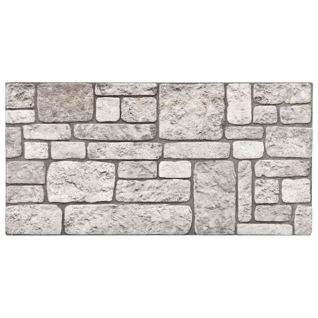 Vidaxl 10 ST Wall Panels 3d Grey Brick EPS