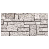 Vidaxl 10 ST Wall Panels 3d Grey Brick EPS