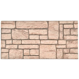 Vidaxl 11 Pannelli a parete ST 3D Beige Brick EPS