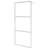 Vidaxl Walk-in Shower Wall Transparent 90x195 cm ESG szkło