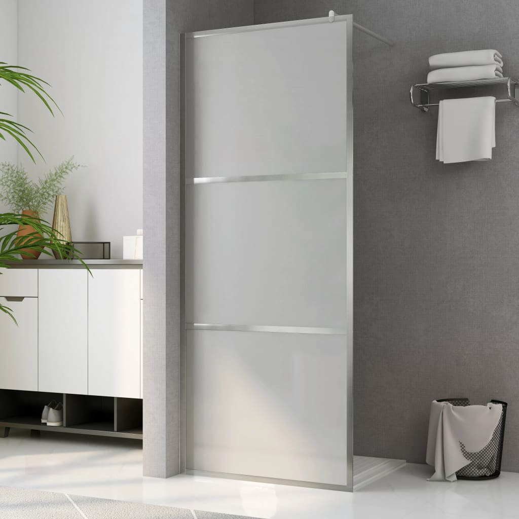 Vidaxl Walk-In duschväggmatta 80x195 cm ESG-glas