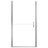 Vidaxl shower door 100x178 cm hardened glass