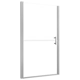 Vidaxl douchedeur mat 81x195 cm gehard glas