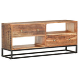 Vidaxl tv-meubel 120x30x50 cm ruw acaciahout