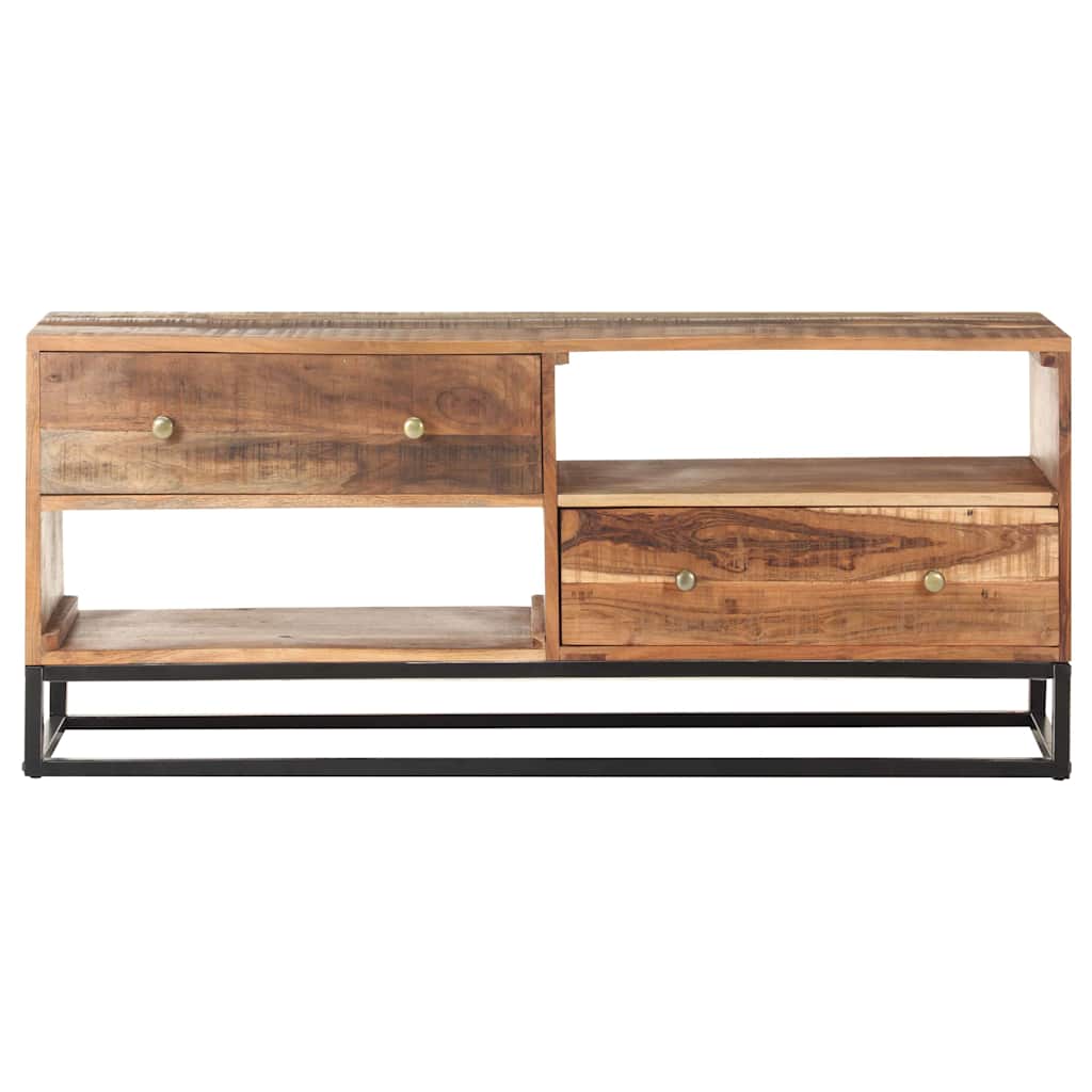 Vidaxl tv-meubel 120x30x50 cm ruw acaciahout