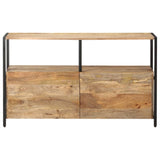 Vidaxl dressoir 110x35x65 cm massief mangohout
