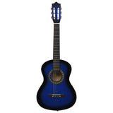 Vidaxl Guitar Classic Beginner Children z Tas 1 2 34 Blue