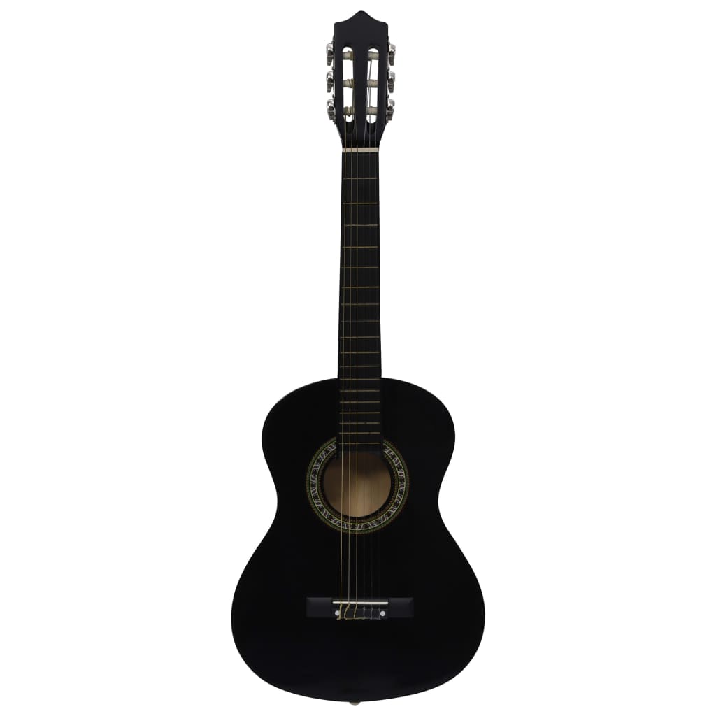 Vidaxl Guitar Classic Beginner Children with Tas 1 2 34 Black