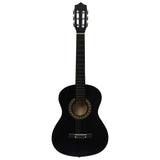 Vidaxl Guitar Classic Children Children With Tas 1 2 34 Black