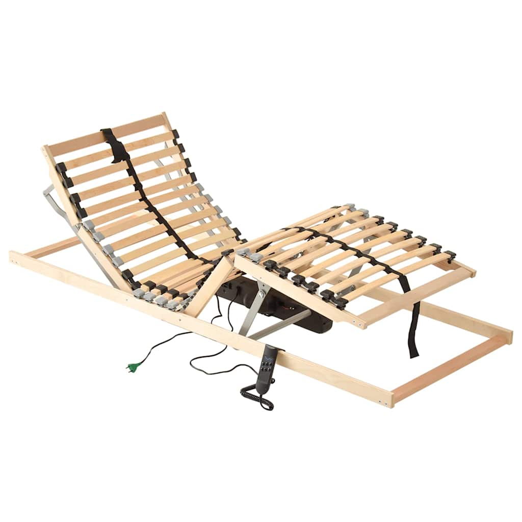 Vidaxl lattenbodem met 28 latten 7 zones elektrisch 80x200 cm