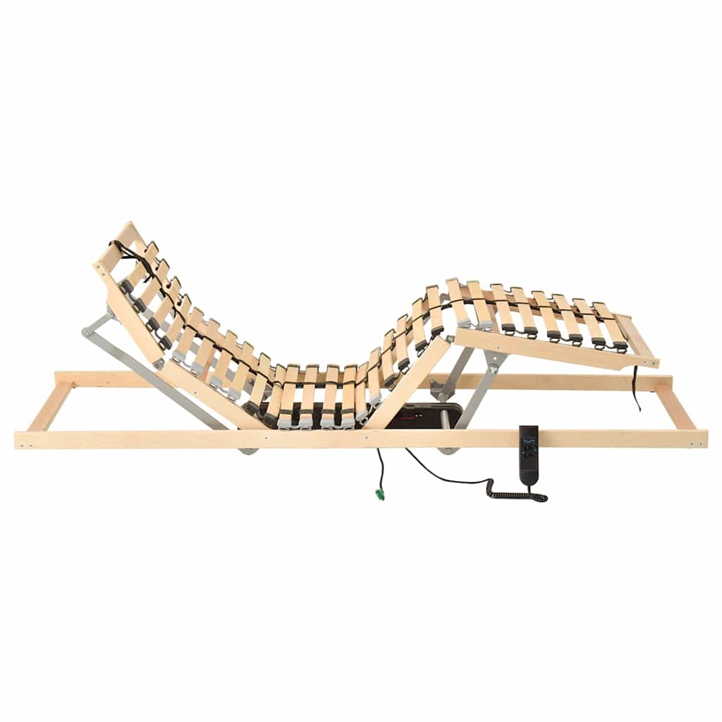 Vidaxl lattenbodem met 28 latten 7 zones elektrisch 80x200 cm
