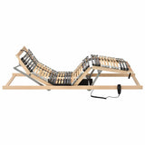 Vidaxl lattenbodem met 42 latten 7 zones elektrisch 90x200 cm