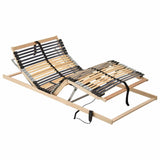 Vidaxl lattenbodem met 42 latten 7 zones elektrisch 100x200 cm