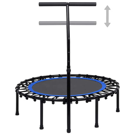 Vidaxl fitnesstrampoline met handgreep 102 cm
