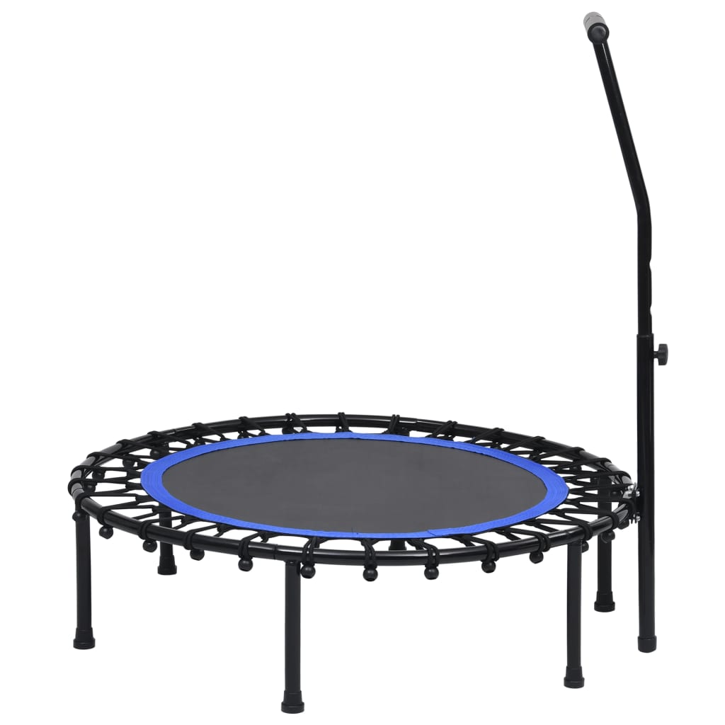 VidaXL Fitnesstrampoline met handgreep 102 cm