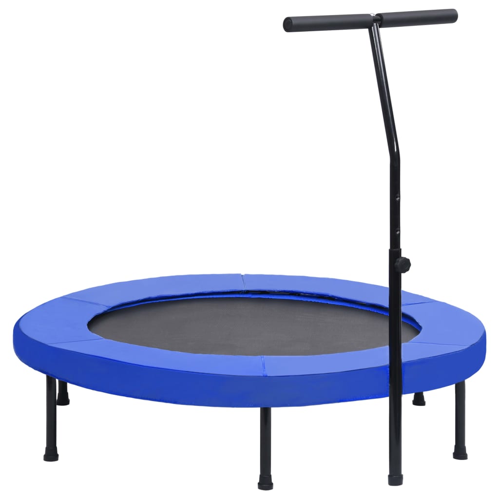 Vidaxl FitnessTrampoline med håndtak og sikkerhetsmatte 122 cm