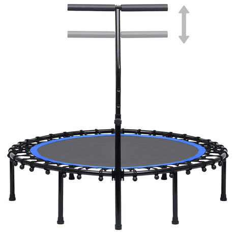 Vidaxl fitnesstrampoline met handgreep 122 cm