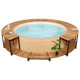 Vidaxl Spa-Ombouw 273x53 cm ACACIAH SOLIDE