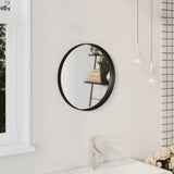 Vidaxl wandspiegel 40 cm zwart