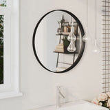 Vidaxl Wall Mirror 60 cm Black