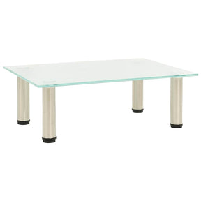 Vidaxl tv-meubel 40x35x17 cm gehard glas mat
