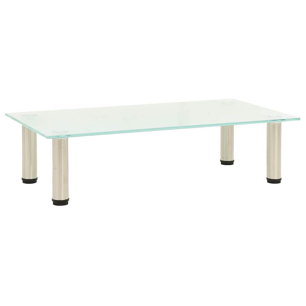 Vidaxl tv-meubel 60x35x17 cm gehard glas mat
