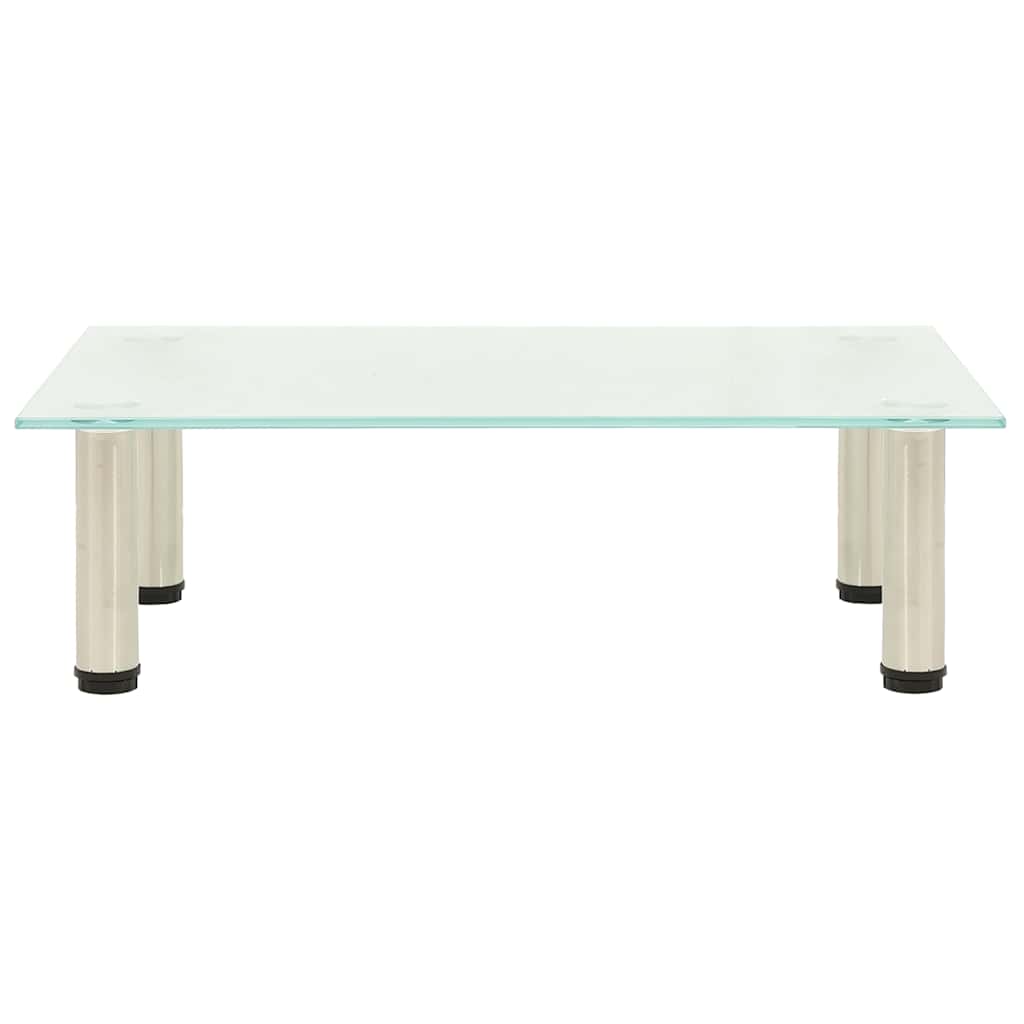 Vidaxl tv-meubel 60x35x17 cm gehard glas mat