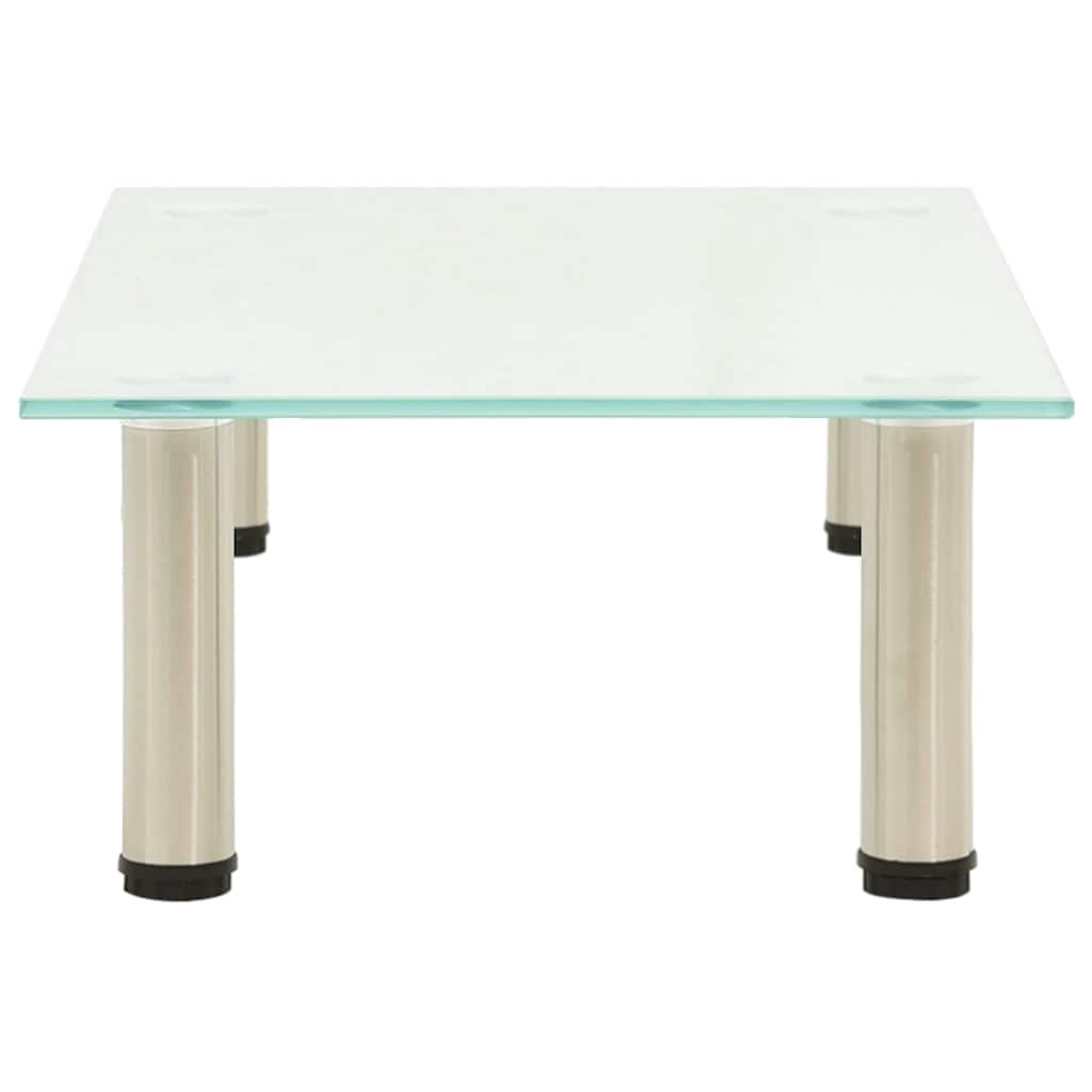 Vidaxl tv-meubel 60x35x17 cm gehard glas mat