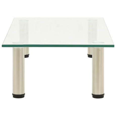 Vidaxl tv-meubel 60x35x17 cm gehard glas transparant
