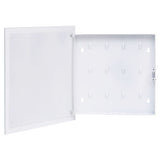 VidaXL key cabinet with magnetic board 35x35x4 cm white