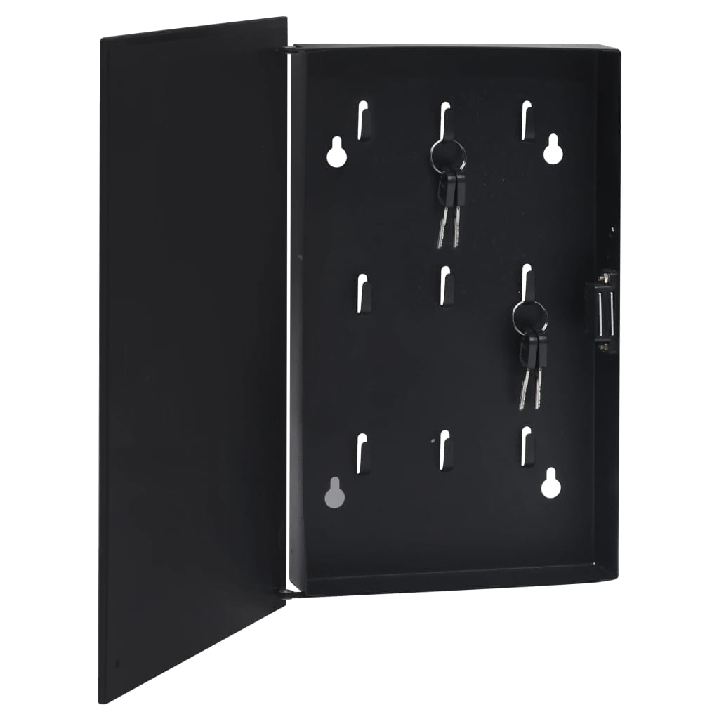 Vidaxl Key Cabinet med Magnetic Board 30x20x4 cm sort