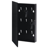 Armoire de touche vidaxl avec planche magnétique 30x20x4 cm noir