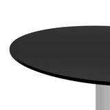 Vidaxl salontafel 40 cm gehard glas zwart