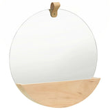 Miroir mural Vidaxl 35 cm Pine solide