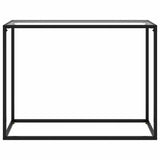 Vidaxl wandtafel 100x35x75 cm gehard glas transparant