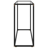 Vidaxl wandtafel 100x35x75 cm gehard glas transparant