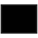 Vidaxl wandtafel 50x40x40 cm gehard glas zwart