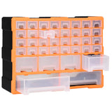 Vidaxl Organizer z 38 szufladami 52x16x37,5 cm